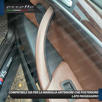 Maniglia Interna Bmw X6 E71 Anteriore O Posteriore Lato Passeggero Nero Soft Touch