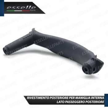 Maniglia Interna Bmw X5 E70 Posteriore Lato Guida Nero Soft Touch