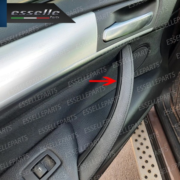 Maniglia Interna Bmw X6 E71 Posteriore Lato Guida Nero Soft Touch