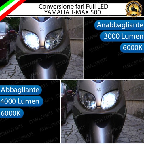 Lampade a Led 6000K per Yamaha T-Max 500 Canbus
