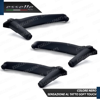 Set Completo Maniglia Anteriore + Posteriore Interna Bmw X6 E71 Nero