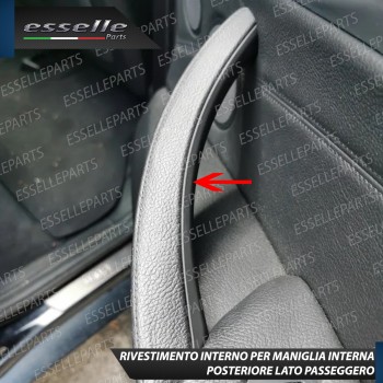 Set Completo Maniglia Anteriore + Posteriore Interna Bmw X6 E71 Nero