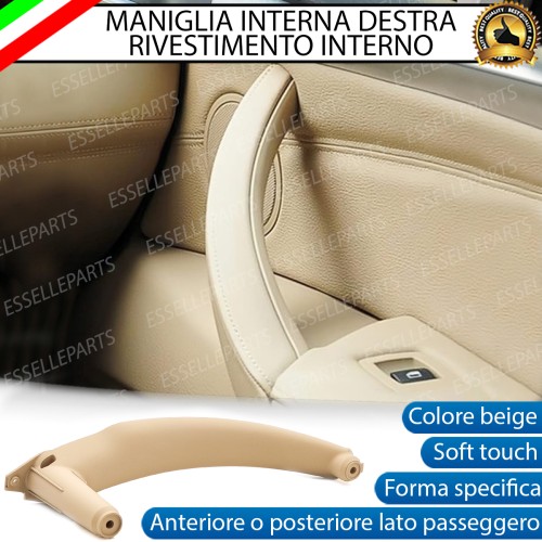 Maniglia Interna Bmw X5 E70 Anteriore O Posteriore Lato Passeggero Beige Soft Touch