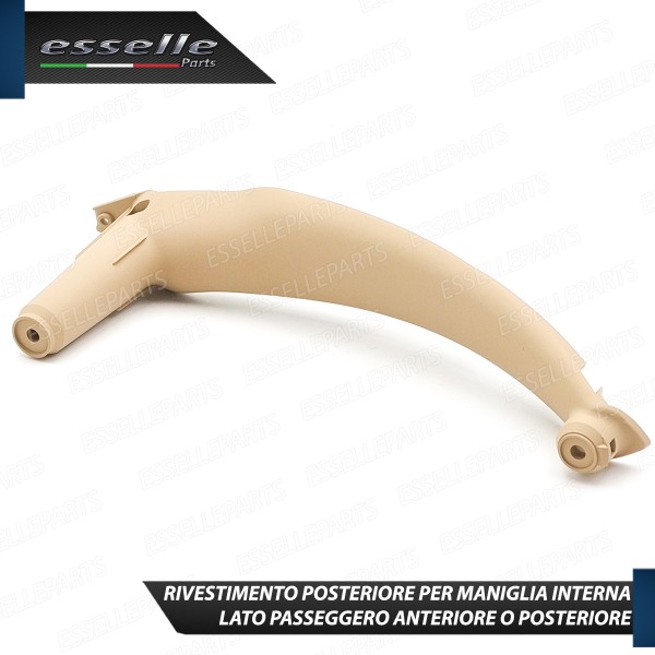 Maniglia Interna Bmw X5 E70 Anteriore O Posteriore Lato Passeggero Beige Soft Touch