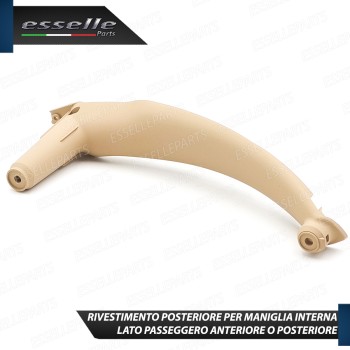 Maniglia Interna Bmw X6 E71 Anteriore O Posteriore Lato Passeggero Beige Soft Touch