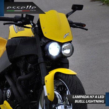 Lampada H7 3000 LUMEN Anabbagliante per BUELL Lightning 2006-2008 Super TT XB12STT