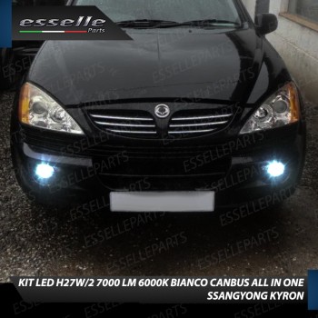 Kit Full LED H27/2 7000 Lumen Fendinebbia SSANGYONG KYRON