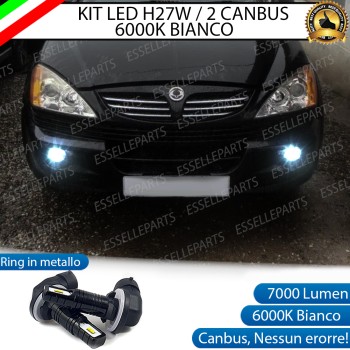 Kit Full LED H27/2 7000 Lumen Fendinebbia SSANGYONG KYRON