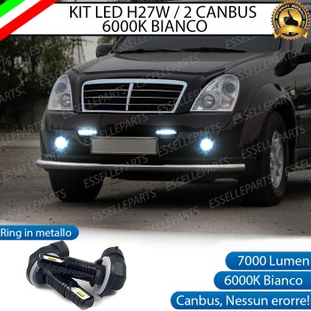 Kit Full LED H27/2 7000 Lumen Fendinebbia SSANGYONG REXTON