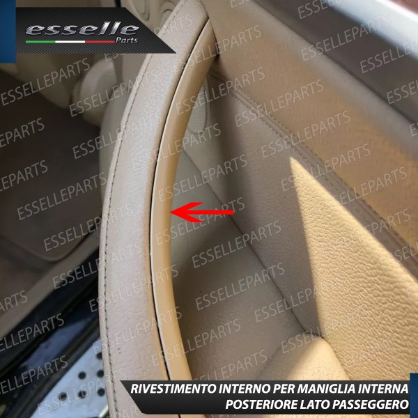 Set Completo Maniglia Anteriore + Posteriore Interna Bmw X5 E70 Beige
