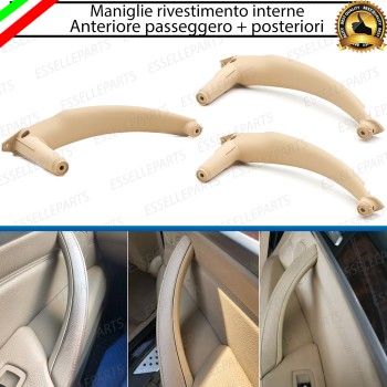 Set Completo Maniglia Anteriore + Posteriore Interna Bmw X6 E71 Beige