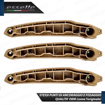 Set Completo Maniglia Anteriore + Posteriore Interna Bmw X6 E71 Beige