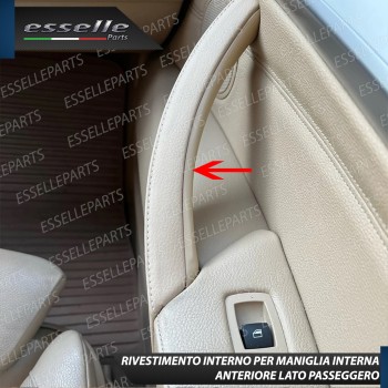 Set Completo Maniglia Anteriore + Posteriore Interna Bmw X6 E71 Beige