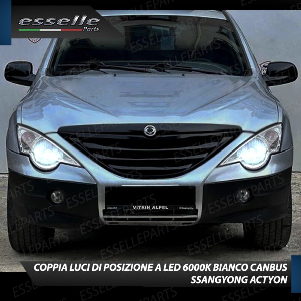Luci posizione 6 LED Canbus Specifiche per SSANGYONG ACTYON