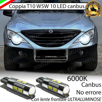 Luci posizione 10 LED Canbus Specifiche per SSANGYONG ACTYON