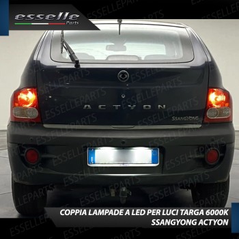 Luci targa 5 LED Canbus SSANGYONG ACTYON