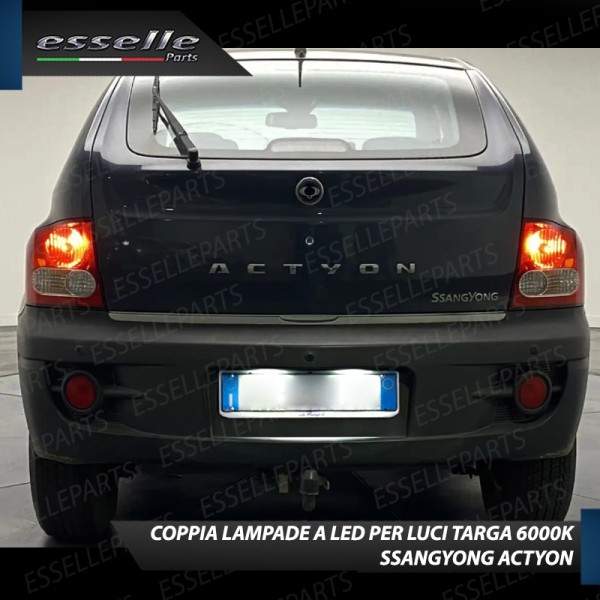 Luci targa 9 LED Canbus SSANGYONG ACTYON