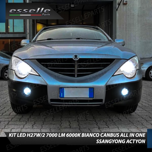 Kit Full LED H27/2 7000 Lumen Fendinebbia SSANGYONG ACTYON
