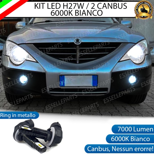 Kit Full LED H27/2 7000 Lumen Fendinebbia SSANGYONG ACTYON