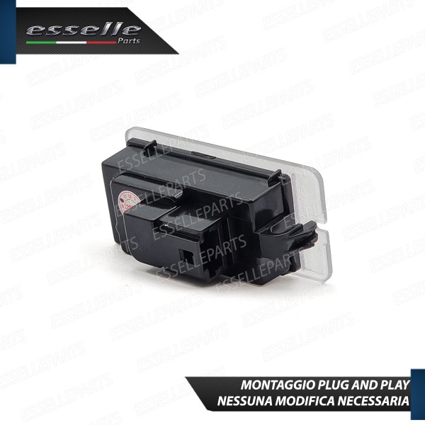 Placchetta Bagagliaio Led Completa Renault Clio MK3 18 Led 6000k Bianco Ghiaccio