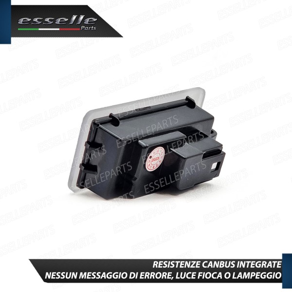 Placchetta Bagagliaio Led Completa Nissan X Trail MK3 18 Led 6000k Bianco Ghiaccio
