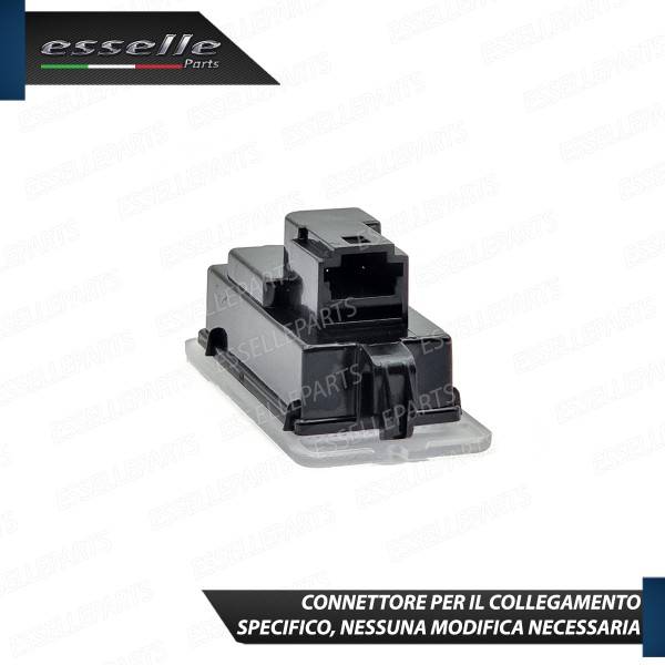 Placchetta Bagagliaio Led Completa Nissan X Trail MK3 18 Led 6000k Bianco Ghiaccio