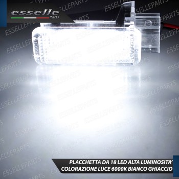 Placchetta Bagagliaio Led Completa Nissan X Trail MK3 18 Led 6000k Bianco Ghiaccio Placchetta Bagagliaio Led Completa Nissan X Trail MK3 18 Led 6000k Bianco Ghiaccio