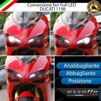 Conversione Fari Full LED - ULTRA COMPATTA - per DUCATI 1198 2011-2012 SP