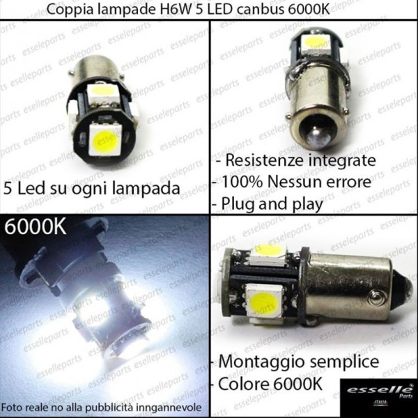 Conversione Fari Full LED - ULTRA COMPATTA - per DUCATI 848 2007-2013