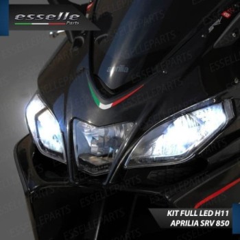 Conversione Fari Full LED - ULTRA COMPATTA - per APRILIA SRV 850 2011-2016