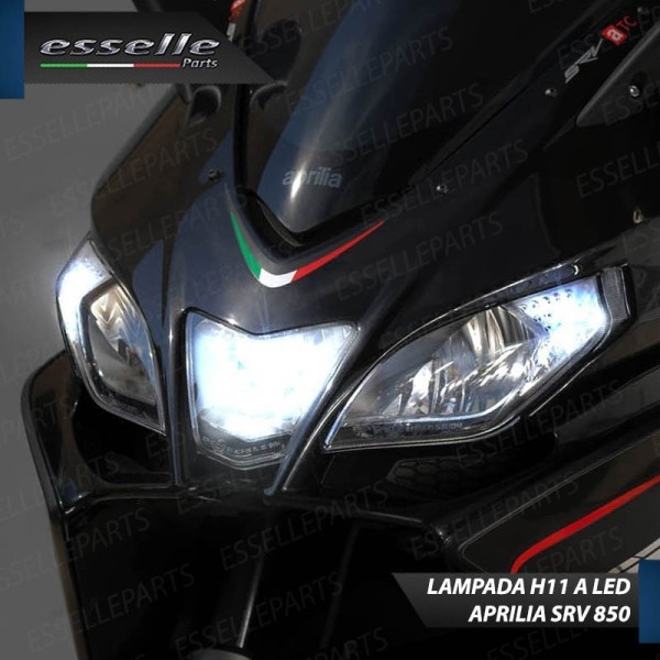 Conversione Fari Full LED - ULTRA COMPATTA - per APRILIA SRV 850 2011-2016