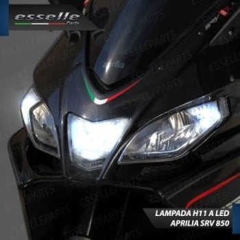 Conversione Fari Full LED - ULTRA COMPATTA - per APRILIA SRV 850 2011-2016