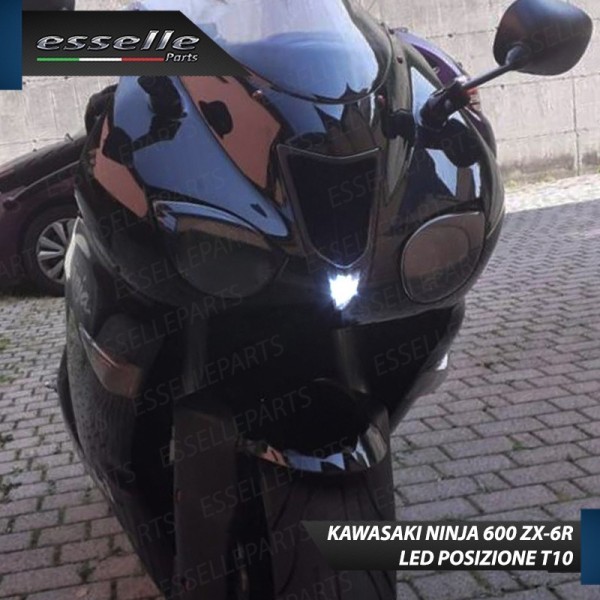 Conversione Fari Full LED ULTRA COMPATTA per KAWASAKI Ninja 600 ZX-6R 2007-2008