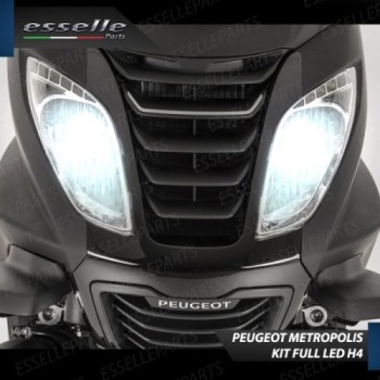Kit Full LED Coppia H4 18000 Lumen per PEUGEOT Metropolis 400 2021 i