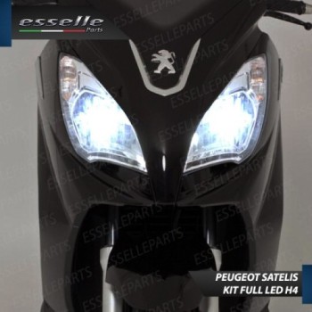Kit Full LED Coppia H4 18000 Lumen per PEUGEOT Satelis 400 2015-2016 RS