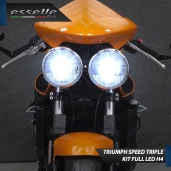 Kit Full LED Coppia H4 18000 Lumen per Triumph Speed Triple 955 2002-2004