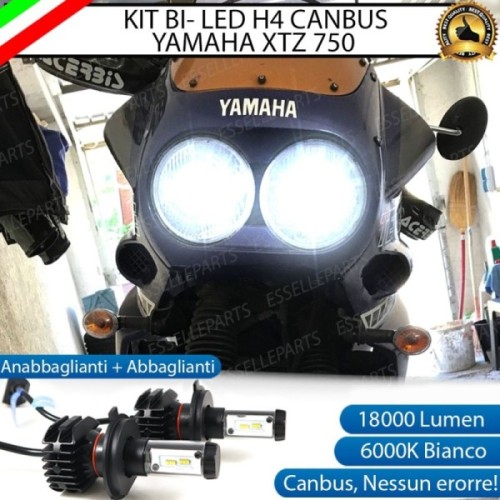 Kit Full LED Coppia H4 18000 Lumen per YAMAHA XTZ 750 1989-1998 Super Tenere'