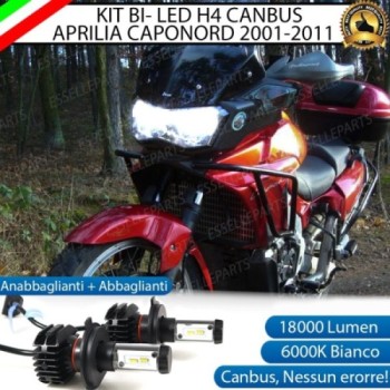 Kit LED per Aprilia Caponord 1000 ETV Lampade 18000 lm 6000K