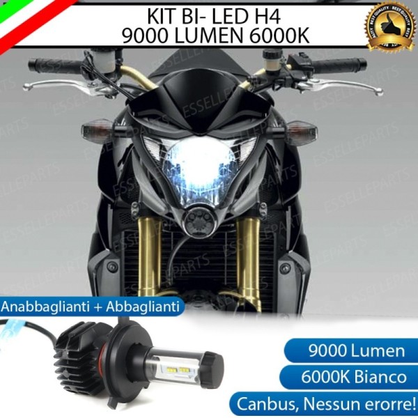 Kit Full LED Lampada H4 9000 LUMEN 6000K Honda CB 1000 R 2008-2010