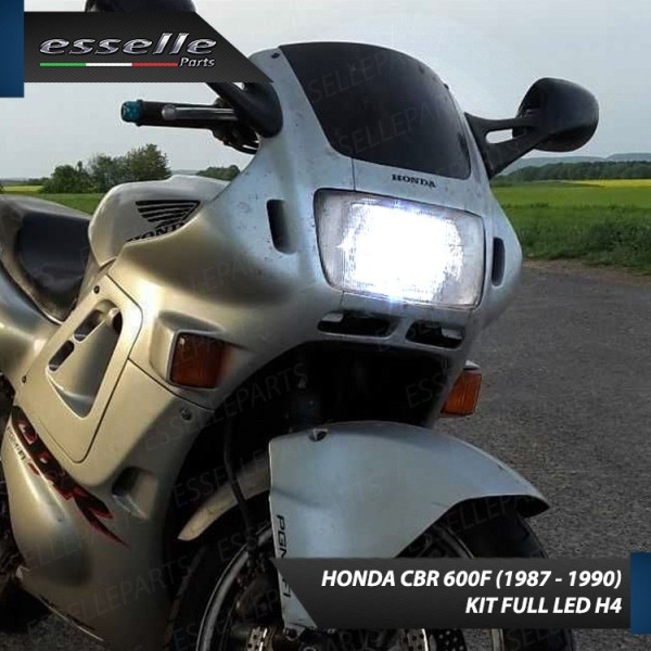 Kit Full LED Lampada H4 9000 LUMEN 6000K Honda CBR 600 F 1987-1988