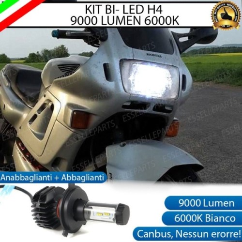 Kit Full LED Lampada H4 9000 LUMEN 6000K Honda CBR 600 F 1988-1990