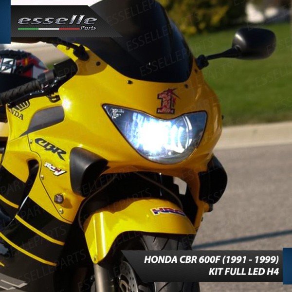 Kit Full LED Lampada H4 9000 LUMEN 6000K Honda CBR 600 F 1995-1996
