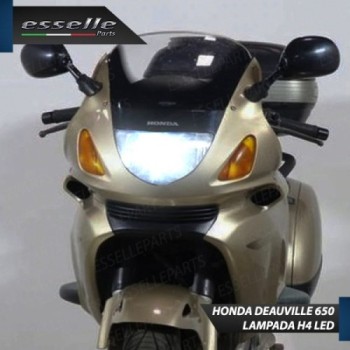 Kit Full LED Lampada H4 9000 LUMEN 6000K Honda Deauville 650 2002-2005 Kit Full LED Lampada H4 9000 LUMEN 6000K Honda Deauville 650 2002-2005