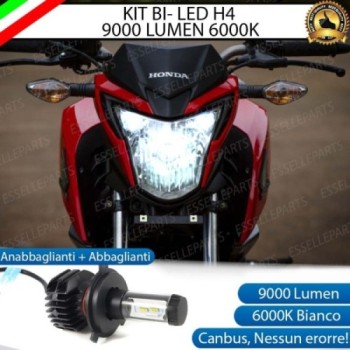 Kit Full LED Lampada H4 9000 LUMEN 6000K Honda Hornet 600 2011-2013 Kit Full LED Lampada H4 9000 LUMEN 6000K Honda Hornet 600 2011-2013
