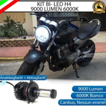 Kit Full LED Lampada H4 9000 LUMEN 6000K Honda Hornet 600 1998-2000 Kit Full LED Lampada H4 9000 LUMEN 6000K Honda Hornet 600 1998-2000