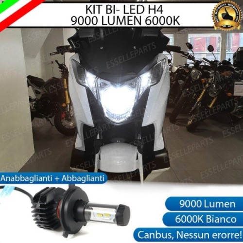 Kit Full LED Lampada H4 9000 LUMEN 6000K Honda Integra 750 2014-2015 DCT ABS