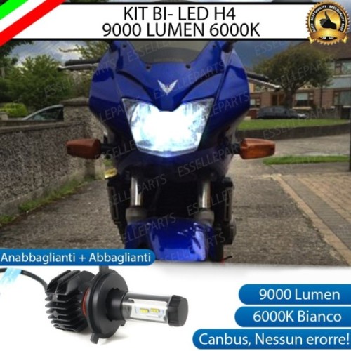Kit Full LED Lampada H4 9000 LUMEN 6000K Honda Hornet 600 S 1999-2001