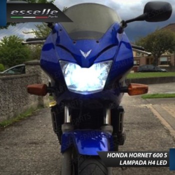 Kit Full LED Lampada H4 9000 LUMEN 6000K Honda Hornet 600 S 1999-2001 Kit Full LED Lampada H4 9000 LUMEN 6000K Honda Hornet 600 S 1999-2001
