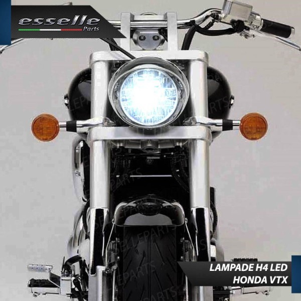 Kit Full LED Lampada H4 9000 LUMEN 6000K Honda VTX 1800 C 2000-2006