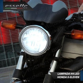 Kit Full LED Lampada H4 9000 LUMEN 6000K Honda X Eleven 1100 1999-2001